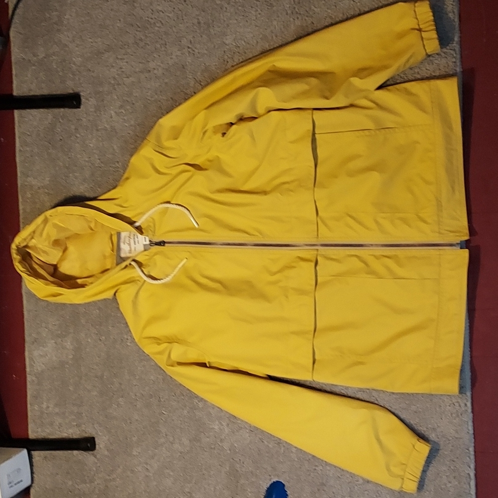 Original Weatherproof Vintage Yellow Raincoat Women's Medium